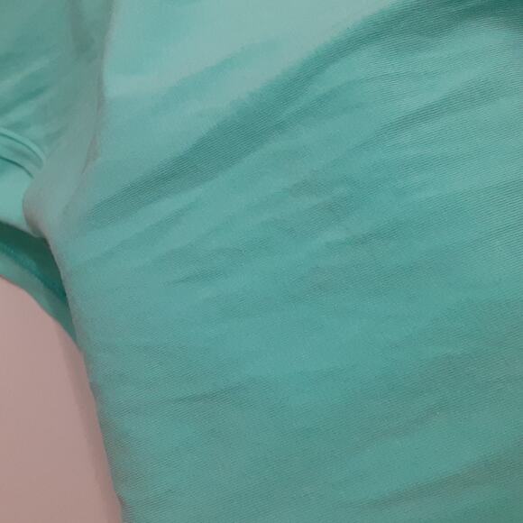 Lilly Pulitzer Pima Cotton Scoop Neck T Shirt Ice Blue Womens XL Resort Summer - Picture 4 of 10